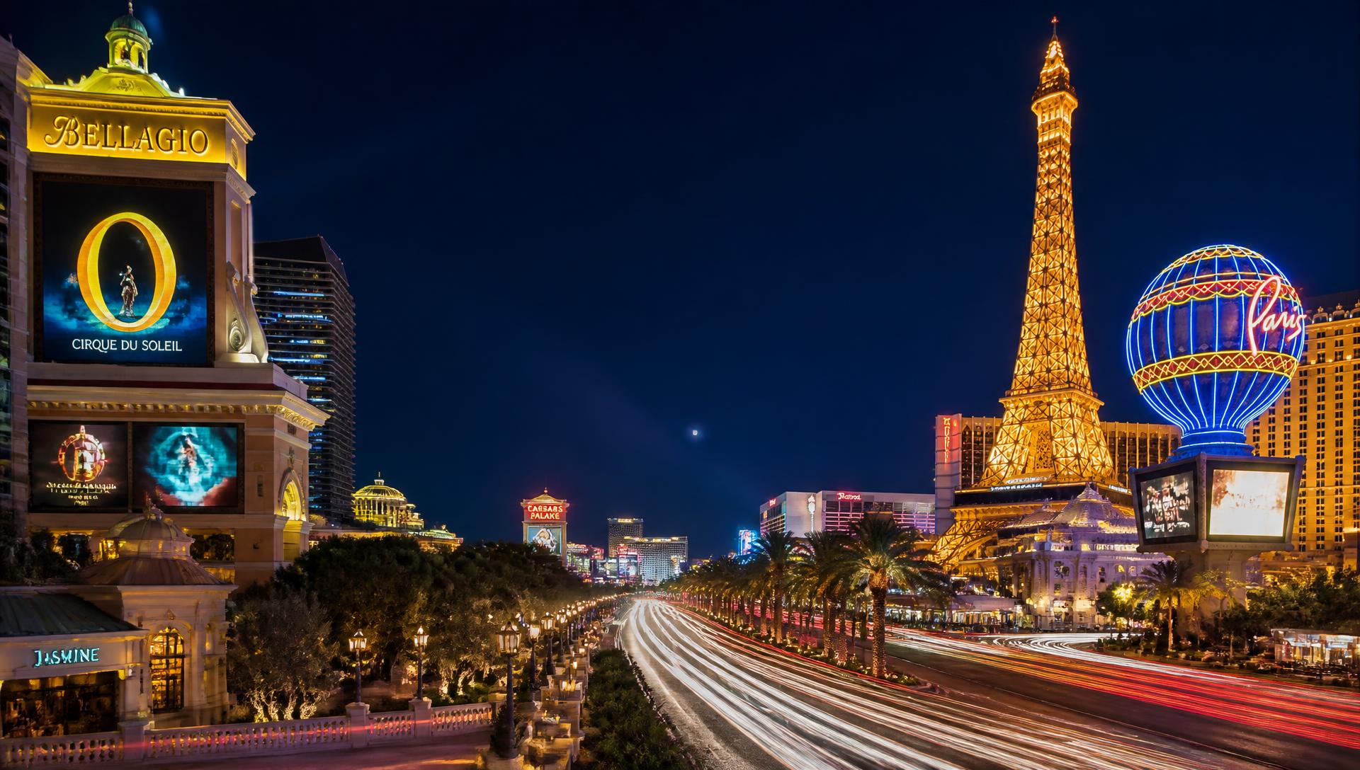 Las Vegas Strip de noche